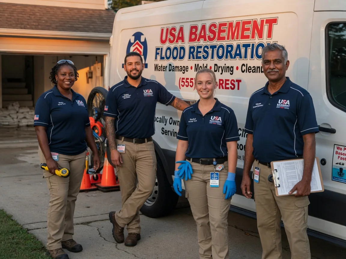 Basement Flood Cleanup company in Runnells, IA